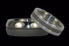 Titanium Ring with Polished and Matte Finish 14 - Hawaii Titanium Rings
 - 3