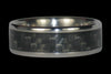 Gray Carbon Fiber Titanium Ring Band - Hawaii Titanium Rings
 - 1