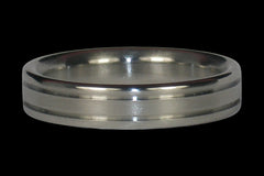 Channeled Titanium Ring - Hawaii Titanium Rings
