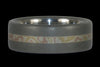 Mokumagane Inlay Polished Titanium Ring - Hawaii Titanium Rings
 - 2