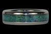 Green Opal Titanium Ring - Hawaii Titanium Rings
 - 3