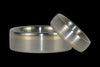 Gold Inlay Titanium Ring Band - Hawaii Titanium Rings
 - 2