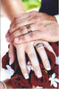 Opal Cabochon Titanium Ring Band with Exotic Wood Inlay - Hawaii Titanium Rings
 - 3