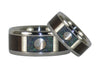 Yin and Yang Titanium Ring Bands - Hawaii Titanium Rings
 - 2