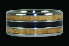 The Big Kahuna Titanium Ring - Hawaii Titanium Rings
 - 1