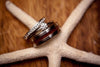 Koa Wood Titanium Ring - Hawaii Titanium Rings
 - 3