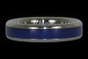 Blue Lapis Titanium Ring - Hawaii Titanium Rings
 - 3