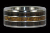 Amboina and Pearl Titanium Ring - Hawaii Titanium Rings
 - 6