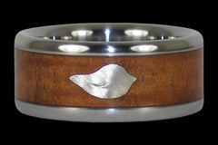 Love Bird Titanium Ring Band - Hawaii Titanium Rings
