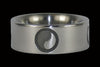 Yin and Yang Titanium Ring Set - Hawaii Titanium Rings
 - 2