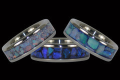 Opal Rings By Hawaii Titanium Rings®