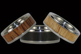 Titanium Wood Rings Collection From Hawaii Titanium Rings®