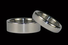 Titanium Ring Set - Hawaii Titanium Rings
 - 1