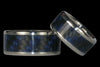 Blue Carbon Fiber Titanium Rings - Hawaii Titanium Rings
 - 1