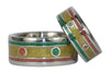 Rasta Titanium Rings One Love - Hawaii Titanium Rings
 - 4