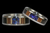 Australian Opal Titanium Ring - Hawaii Titanium Rings
 - 2