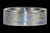 Blue Anodized Triathlete Titanium Ring - Hawaii Titanium Rings
