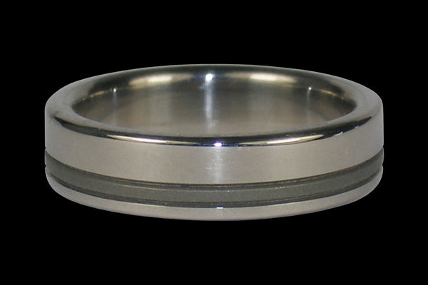 Matte Finish Titanium Ring Band 13 - Main Image