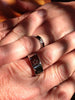 Turtle Engraving Titanium Ring Band - Hawaii Titanium Rings
 - 3