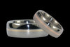 Rose Gold Inlay Titanium Ring 20 - Hawaii Titanium Rings
 - 3