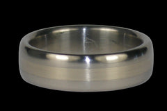 Green Gold Banded Titanium Ring 28 - Hawaii Titanium Rings
 - 1