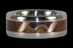 Ocean City Titanium Ring - Hawaii Titanium Rings
