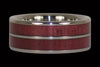 Mango Wood Titanium Rings - Hawaii Titanium Rings
 - 8