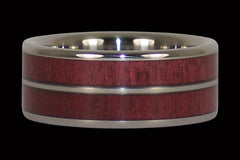 Purple Heart Titanium Ring - Hawaii Titanium Rings
 - 1