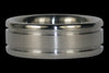 Channeled Titanium Ring 3 - Hawaii Titanium Rings
 - 2