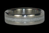 White Coral Titanium Ring Band - Hawaii Titanium Rings
