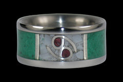 Zodiac Sign Titanium Ring - Hawaii Titanium Rings

