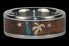 Starry Night Titanium Ring - Hawaii Titanium Rings
 - 2