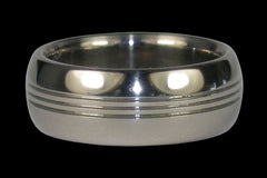 Classic Titanium Ring Band 7 - Hawaii Titanium Rings
 - 1
