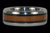Koa and Blackwood Titanium Ring - Hawaii Titanium Rings
 - 2