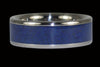 Blue Azurite Ring - Hawaii Titanium Rings
 - 1