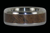 Walnut Titanium Ring Band - Hawaii Titanium Rings
 - 3