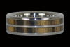 Black and White Ebony Titanium Ring - Hawaii Titanium Rings
 - 3
