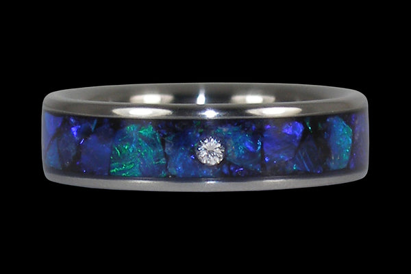 Opal Diamond Ring