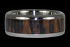 Palm Wood Titanium Ring - Hawaii Titanium Rings
 - 2
