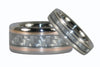 Carbon Fiber and Gold Ring Set - Hawaii Titanium Rings
 - 4