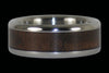 Walnut Titanium Ring Band - Hawaii Titanium Rings
 - 2