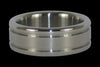 Channeled Titanium Ring 3 - Hawaii Titanium Rings
 - 3