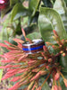 Blue Lapis and Hawaiian Koa Wood Hawaii Titanium Ring®