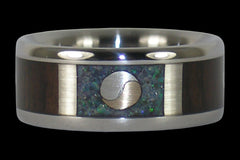 Yin and Yang Symbol Ring - Hawaii Titanium Rings
 - 1