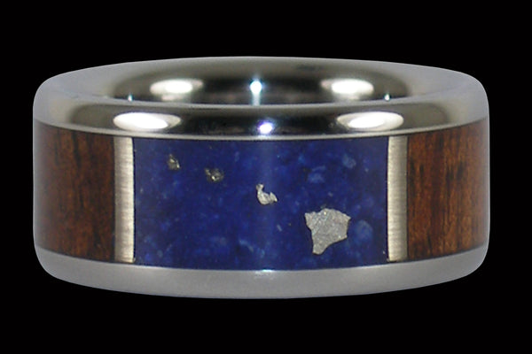 Island Chain Titanium Ring