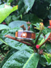 Koa and Milo Wood Gold Turtle Hawaii Titanium Ring®