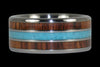 Amboina and Pearl Titanium Ring - Hawaii Titanium Rings
 - 4