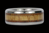 Mango and Koa Wood Titanium Rings - Hawaii Titanium Rings
 - 3