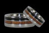 Light and Dark Wood Titanium Ring - Hawaii Titanium Rings
 - 3