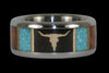 Cactus Titanium Ring for Men and Women - Hawaii Titanium Rings
 - 2